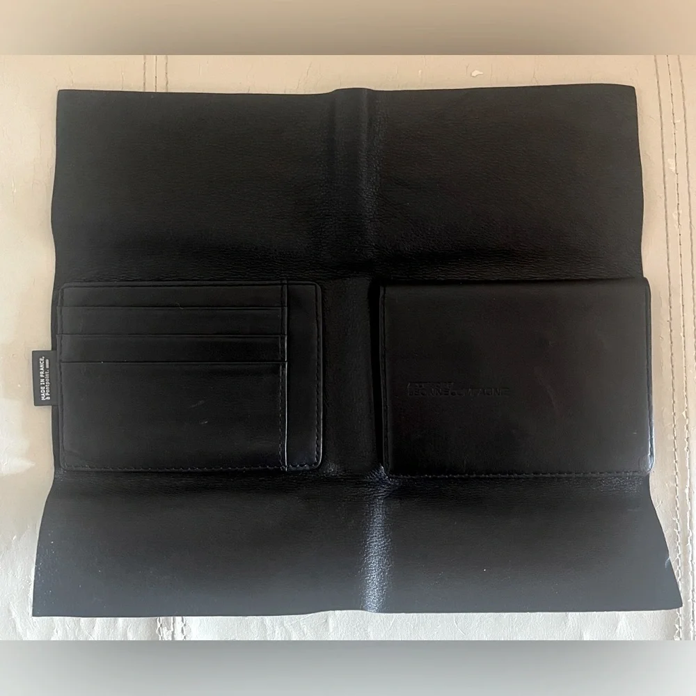 Accessories De Bonne Compagnie Leather Foldable Wallet